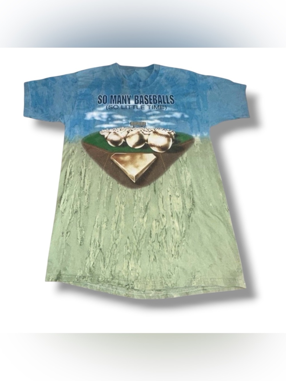 Men’s Unknown Brand So Many Baseballs So Little Time T-Shirt